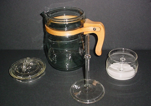 Vintage Pyrex Coffee Pot 6 Cup Pyrex Percolator Glass Percolator