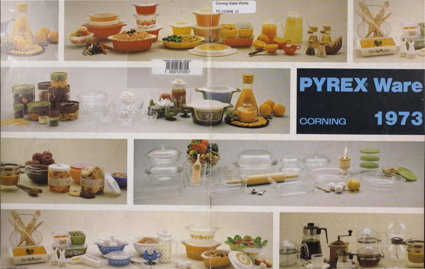 Pyrex ware 1973