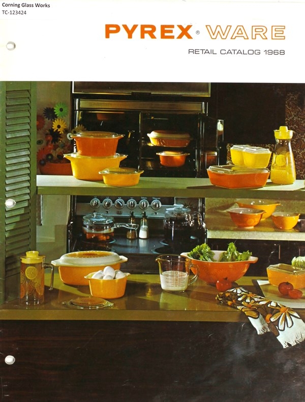 Pyrex ware retail catalog 1968