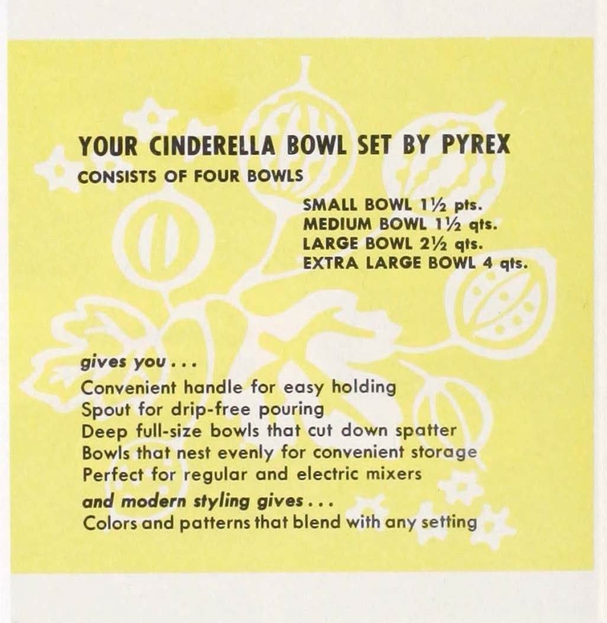 Page 2 from Cinderella bowl set