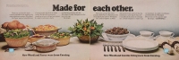 “Made for each other.” Pyrex ware advertisement