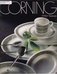 Corning Pyrex tableware.