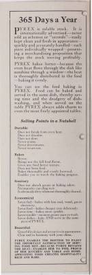 Page 2 from Standard price list, January 1st, 1924: Pyrex oven ware, tea pots, nursing bottles