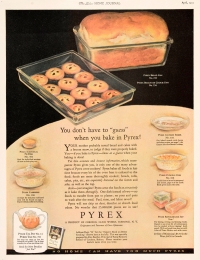You don’t have to "guess" when you bake in Pyrex!
