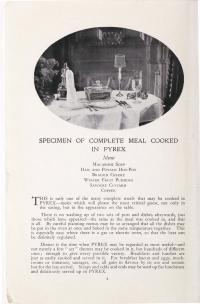 Page 2 from Pyrex modern cookery book